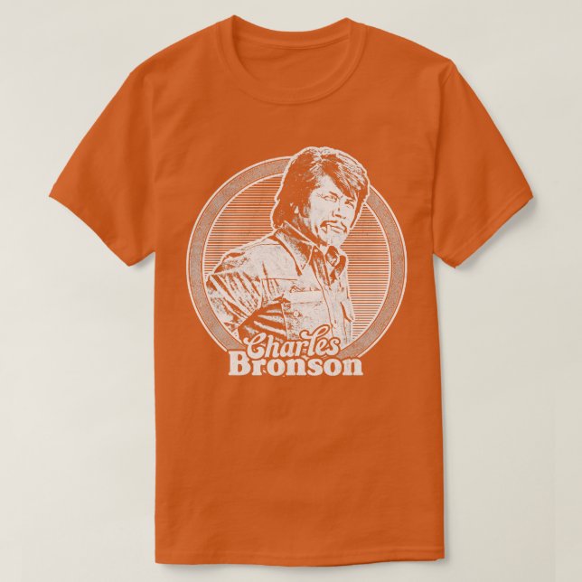 Charles Bronson Fan Design 1 T-Shirt (Design Front)