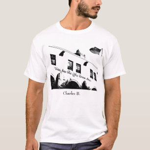 Charles Bukowski quote (white) T-Shirt