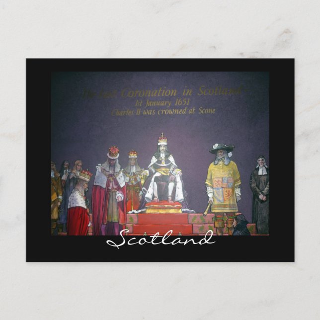 charles coronation postcard (Front)