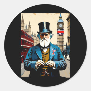 Charles Darwin 2 Sticker