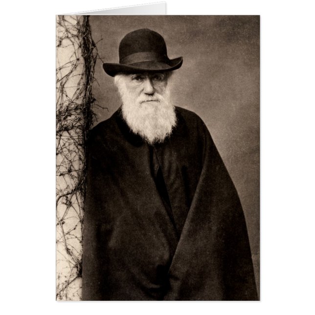 Charles Darwin card (Front)