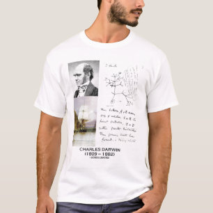 Charles Darwin Collage T-Shirt
