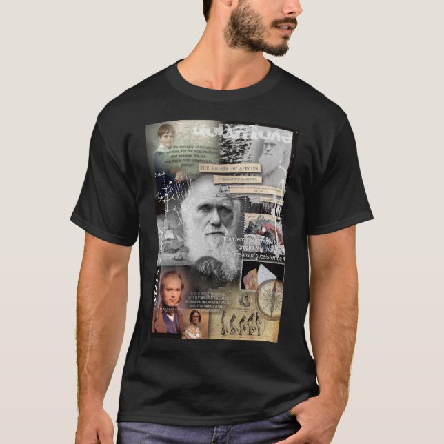 charles darwin Essential T-Shirt (Front)