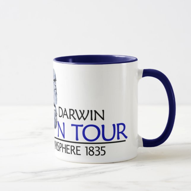 Charles Darwin 'Evolution Tour' (Mug/Stein) Mug (Right)