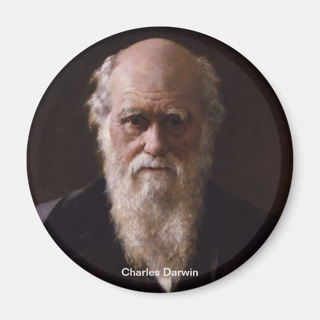 Charles Darwin Magnet (Front)