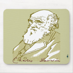 Charles Darwin, mousepad