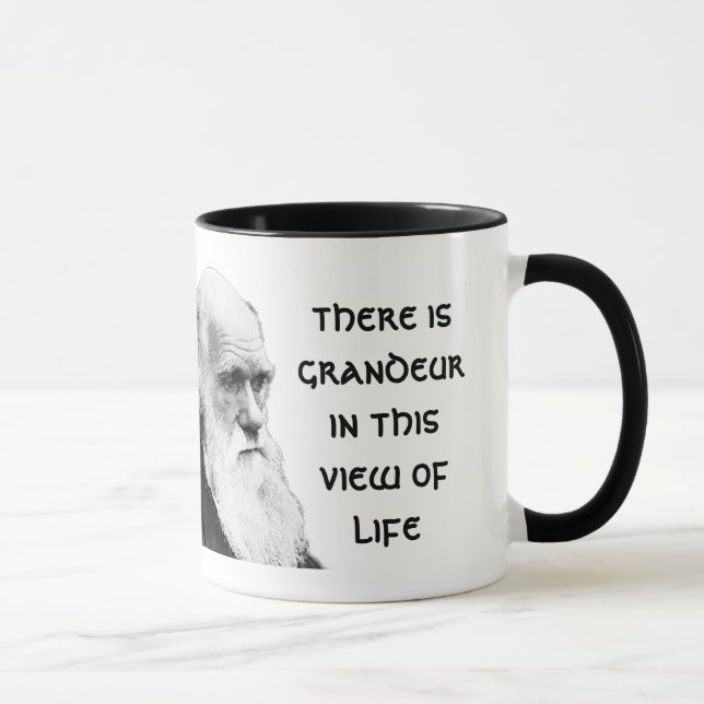 Charles Darwin Mug (Right)