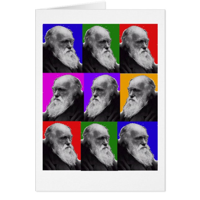 Charles Darwin Pop Art Gifts for All Ages (Front)