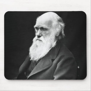 Charles Darwin Portrait Mouse Mat