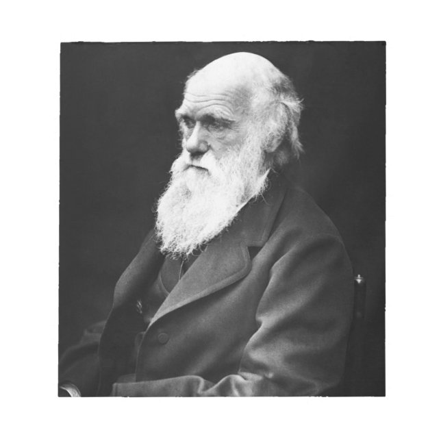 Charles Darwin Portrait Notepad (Front)