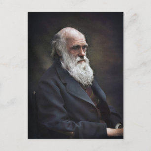 Charles Darwin  Postcard