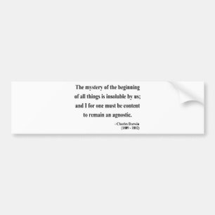 Charles Darwin Quote 5a Bumper Sticker