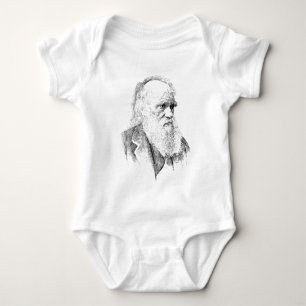Charles Darwin, The Origin of Species 1872 Baby Bodysuit