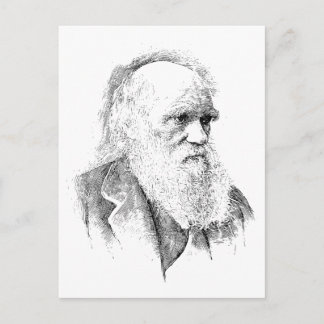 Charles Darwin, The Origin of Species 1872 Postcard
