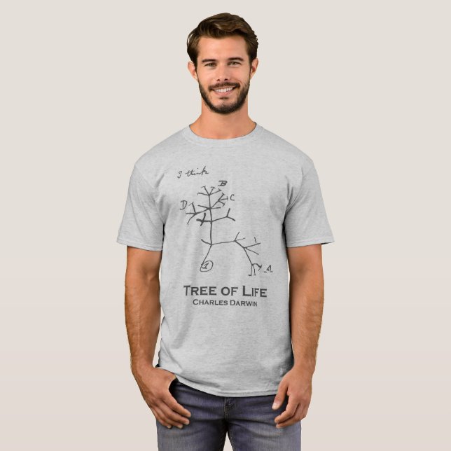Charles Darwin - Tree of Life - I think - 01 T-Shirt (Front Full)