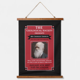 Charles Darwin Vintage Repro Retro Wall Art
