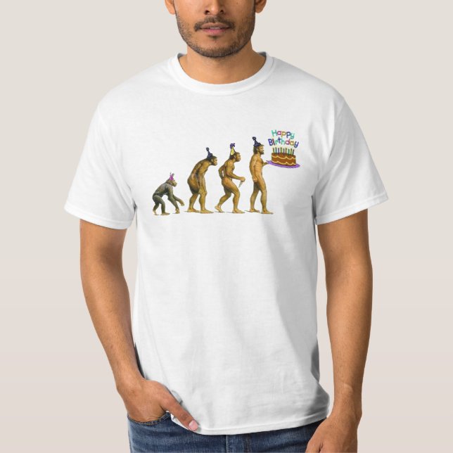 Charles Darwin's Birthday - February 12 T-Shirt (Front)