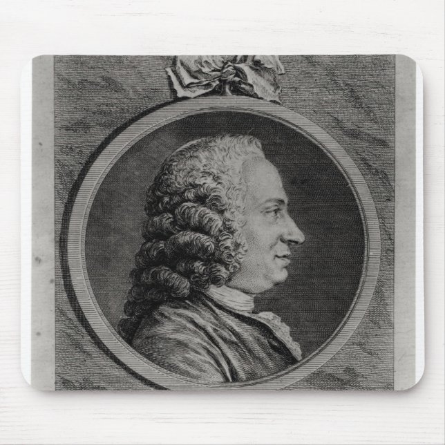 Charles de Brosses , Count of Tournai Mouse Mat (Front)