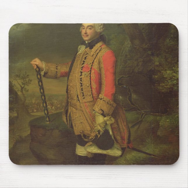 Charles de Rohan  Prince de Soubise Mouse Mat (Front)