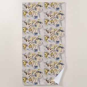 Charles Demuth Fish Series No.3 American Modernism Beach Towel