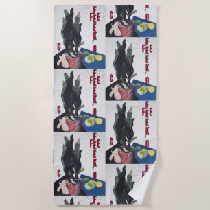 Charles Demuth Georgia O'Keeffe Poster Portrait Beach Towel