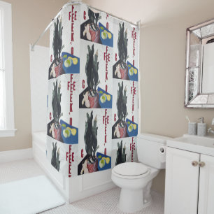 Charles Demuth Georgia O'Keeffe Poster Portrait Shower Curtain
