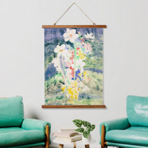 Charles Demuth Narcissi 1917 Vintage Watercolor Hanging Tapestry