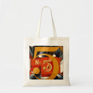 Charles Demuth The Figure 5 in Gold Tote Bag