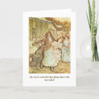 Charles Dickens Christmas Party Holiday Card