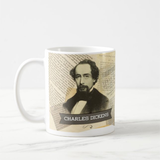Charles Dickens Historical Mug (Left)