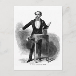 Charles Dickens' Last Reading Postcard