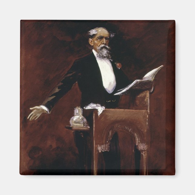 Charles Dickens Magnet (Front)