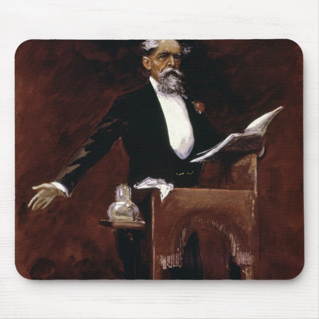 Charles Dickens Mouse Mat (Front)