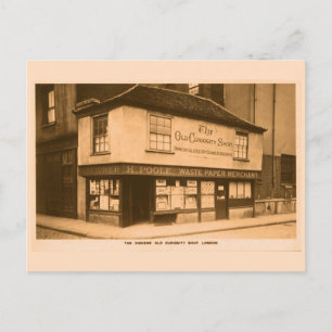 Charles Dickens Old Curiosity Shop London Postcard