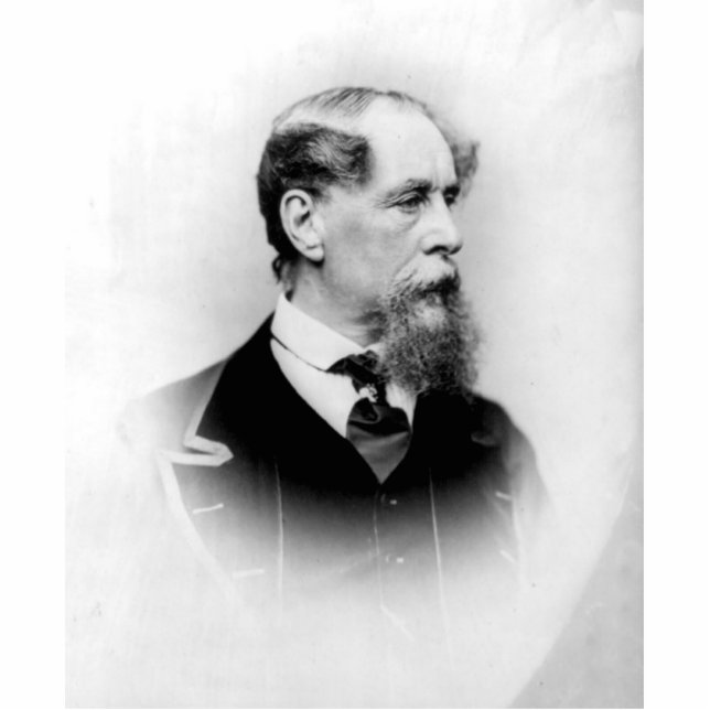 Charles Dickens Photo Sculpture (Front)