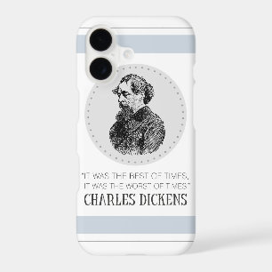Charles Dickens Portrait and Quote