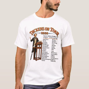 Charles Dickens Reading Tour T-Shirt