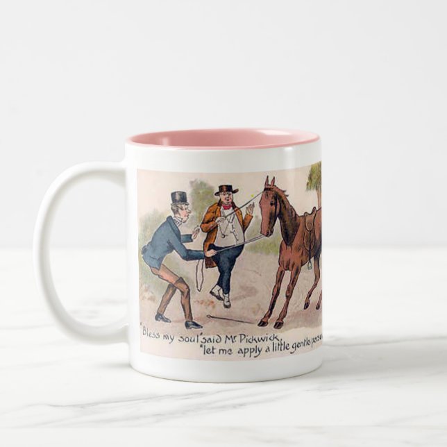 Charles Dickens Souvenir Mug (Left)