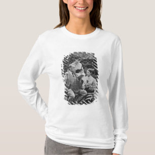 Charles Dickens with two of his daughters T-Shirt