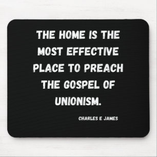 Charles E James Quote Mouse Pad