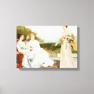 Charles Edward Perugino artist Canvas Print