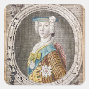 Charles Edward Stuart Square Sticker