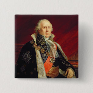 Charles-Francois Lebrun Duke of Plaisance 15 Cm Square Badge