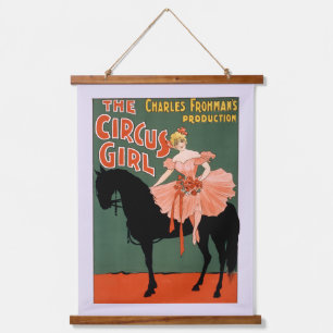Charles Frohman's Production, The Circus Girl 3 Hanging Tapestry
