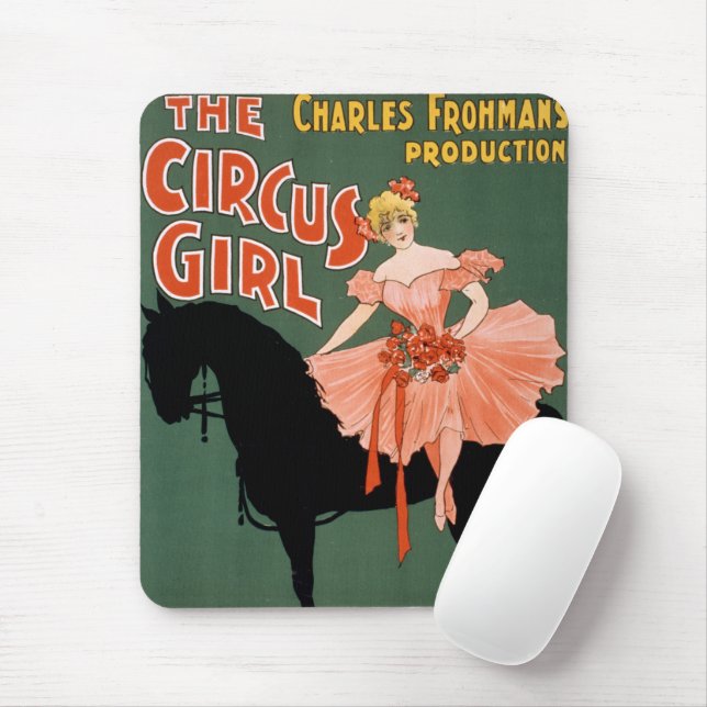 Charles Frohman's Production, The Circus Girl 3 Mouse Mat (With Mouse)