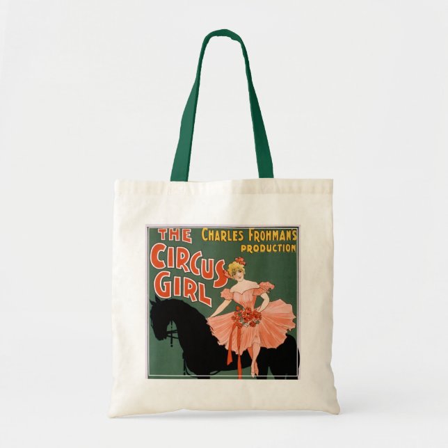 Charles Frohman's Production, The Circus Girl 3 Tote Bag (Front)