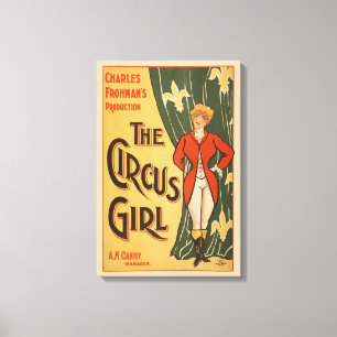 Charles Frohman's Production, The Circus Girl Canvas Print