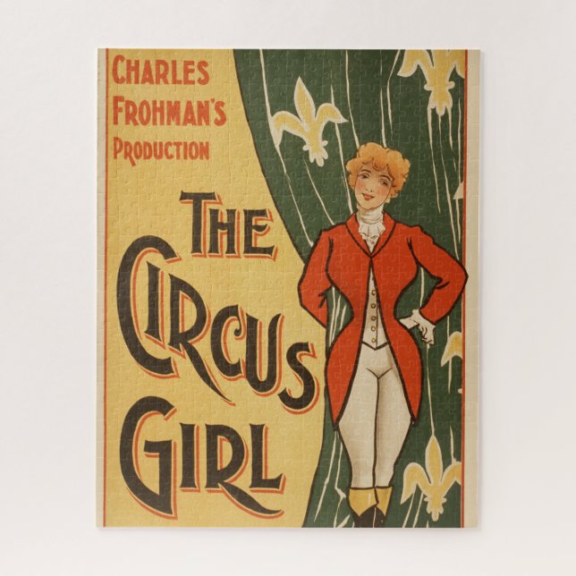 Charles Frohman's Production, The Circus Girl Jigsaw Puzzle (Vertical)