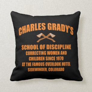Charles Grady's School of Discipline Cushion