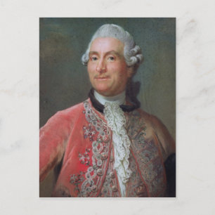 Charles Gravier Count of Vergennes, 1771-74 Postcard